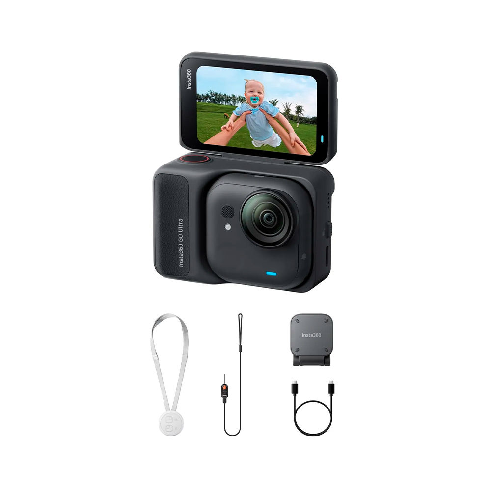 Insta360 GO Ultra Midnight Black (CINSABEA/B)