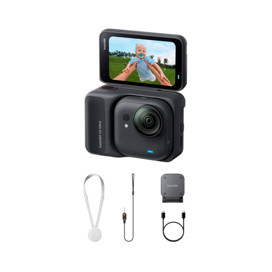 Insta360 GO Ultra Midnight Black (CINSABEA/B)