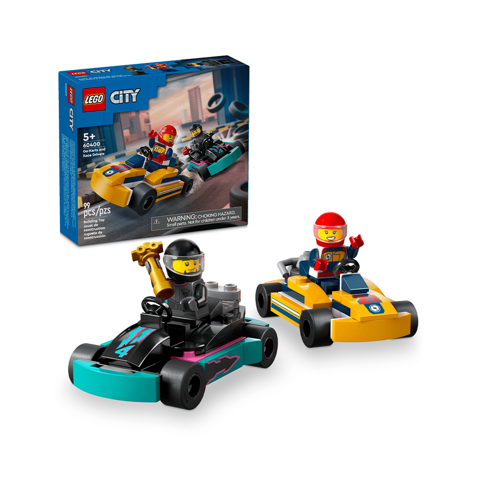 LEGO City Картинг і гонщики 99 деталей (60400)