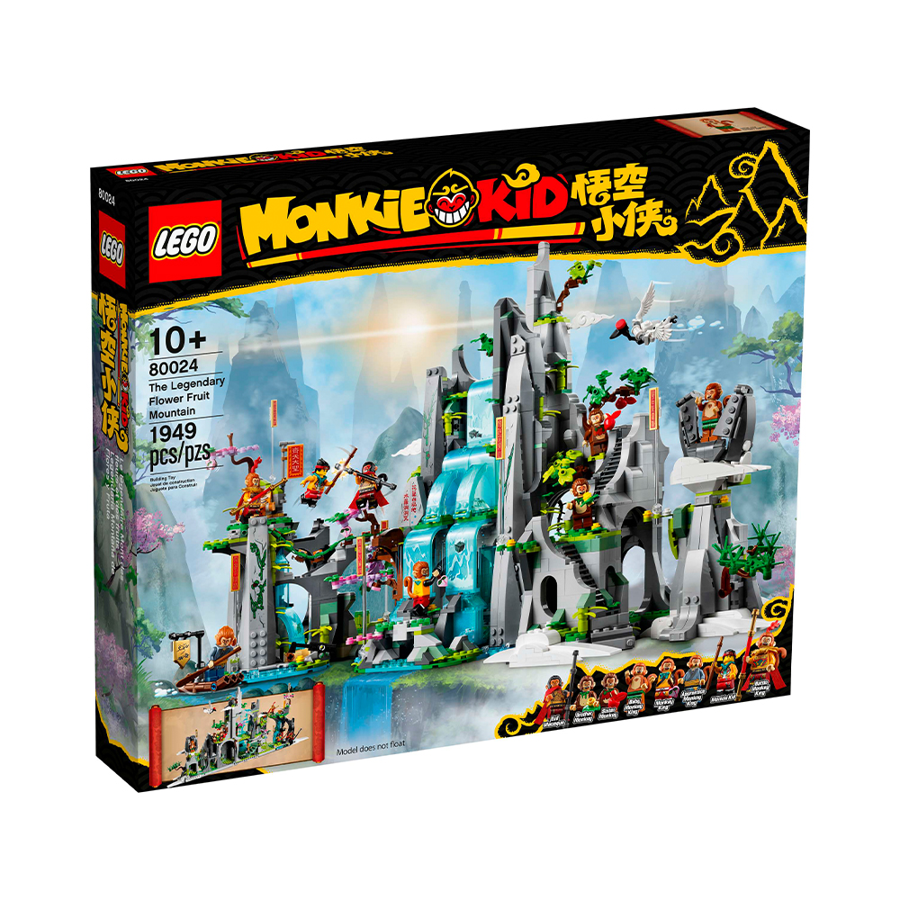 LEGO Monkie Kid The Legendary Flower Fruit Mountain (80024)