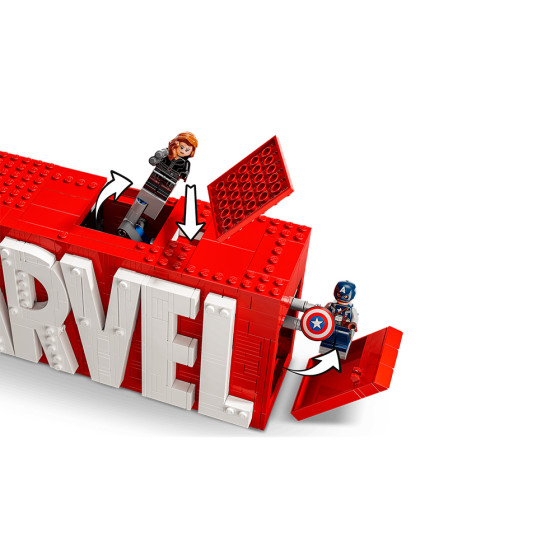 LEGO Marvel Логотип и минифигурки MARVEL (76313)