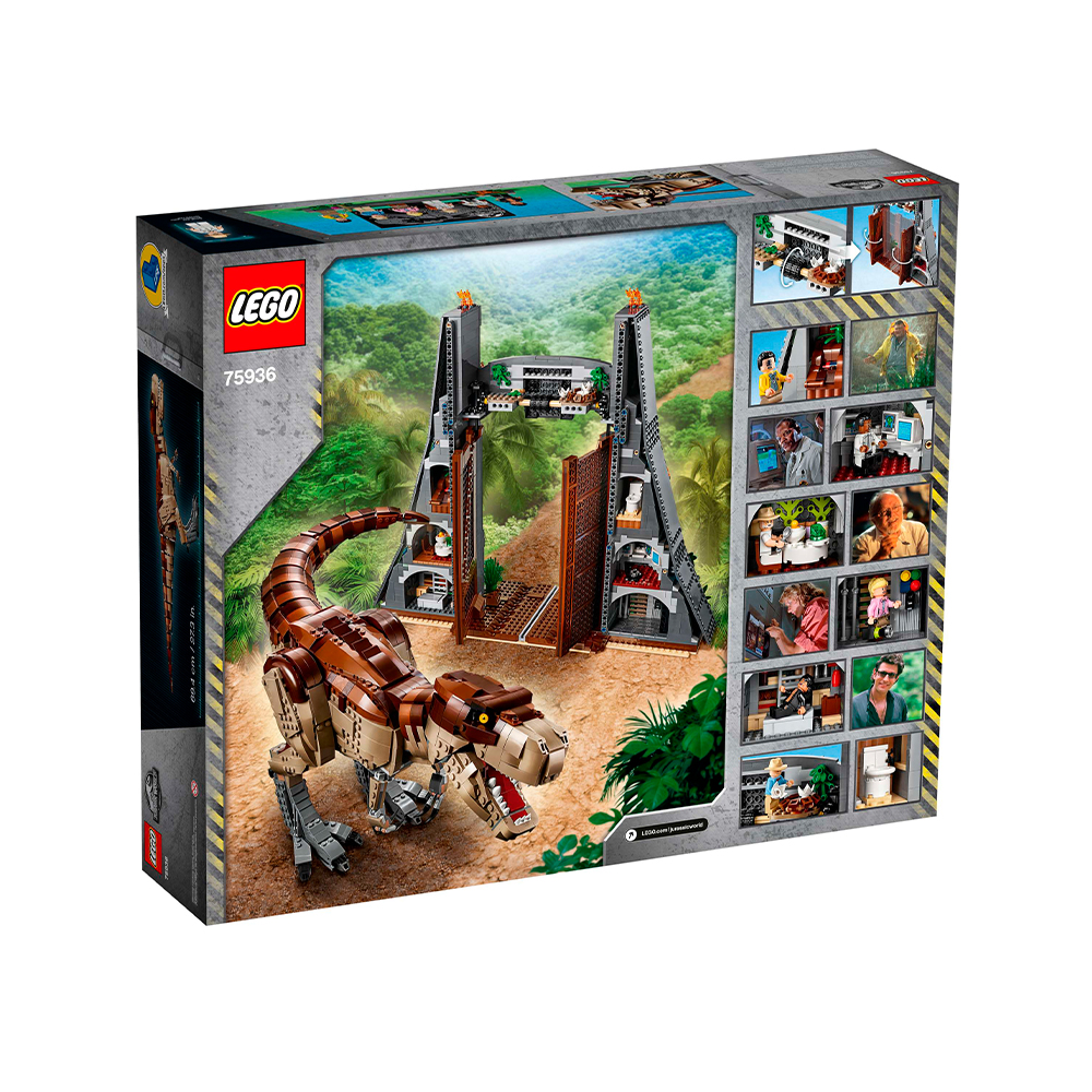 LEGO Jurassic World Jurassic Park: T. rex Rampage (75936)