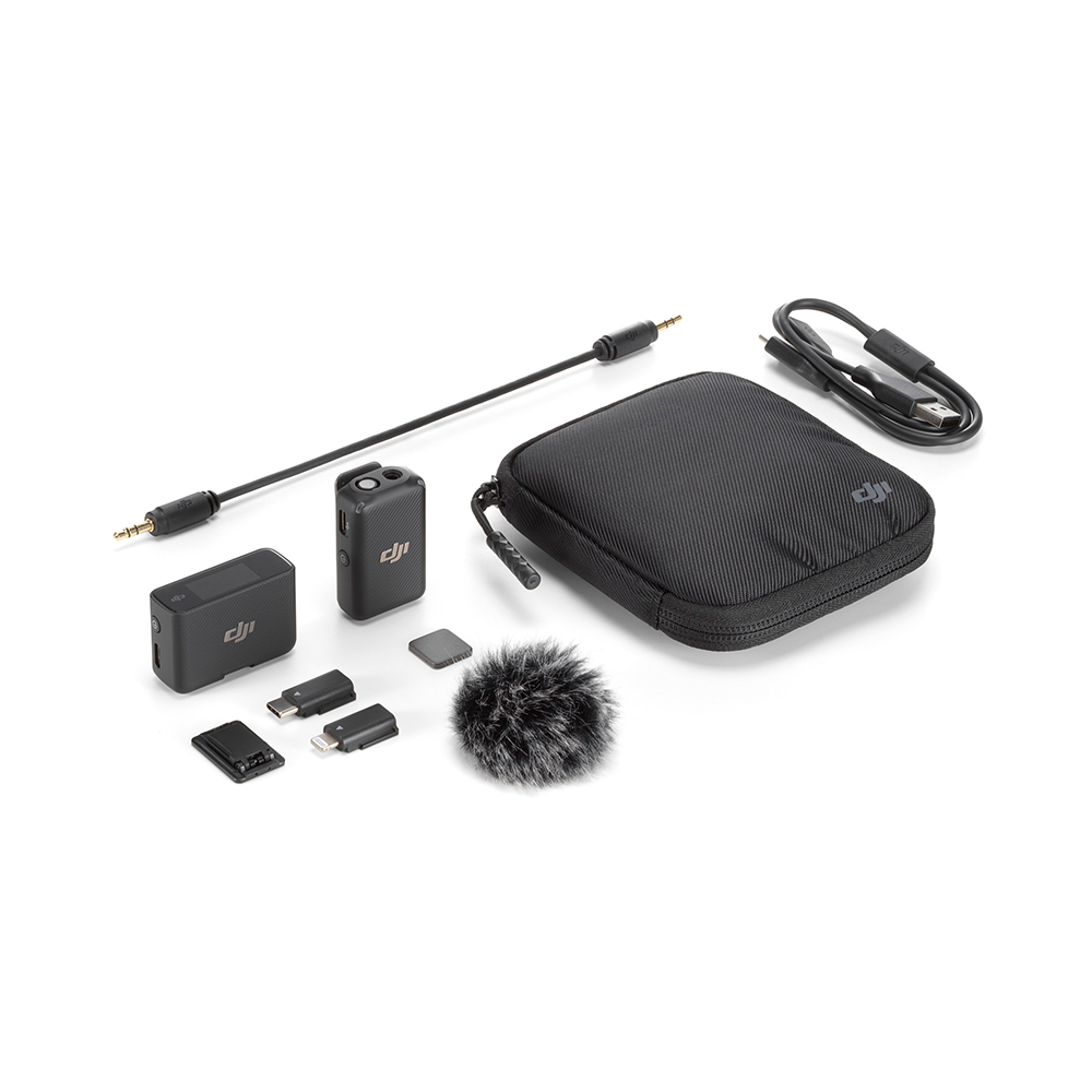 DJI Mic – 1 TX + 1 RX (CP.RN.00000310.01)