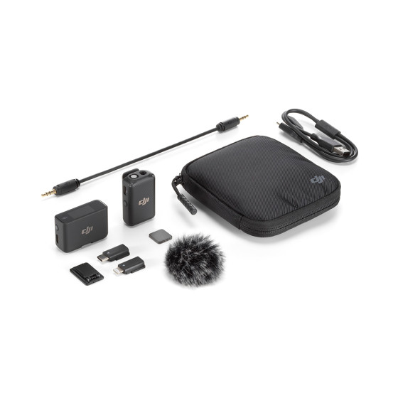 DJI Mic – 1 TX + 1 RX (CP.RN.00000310.01)