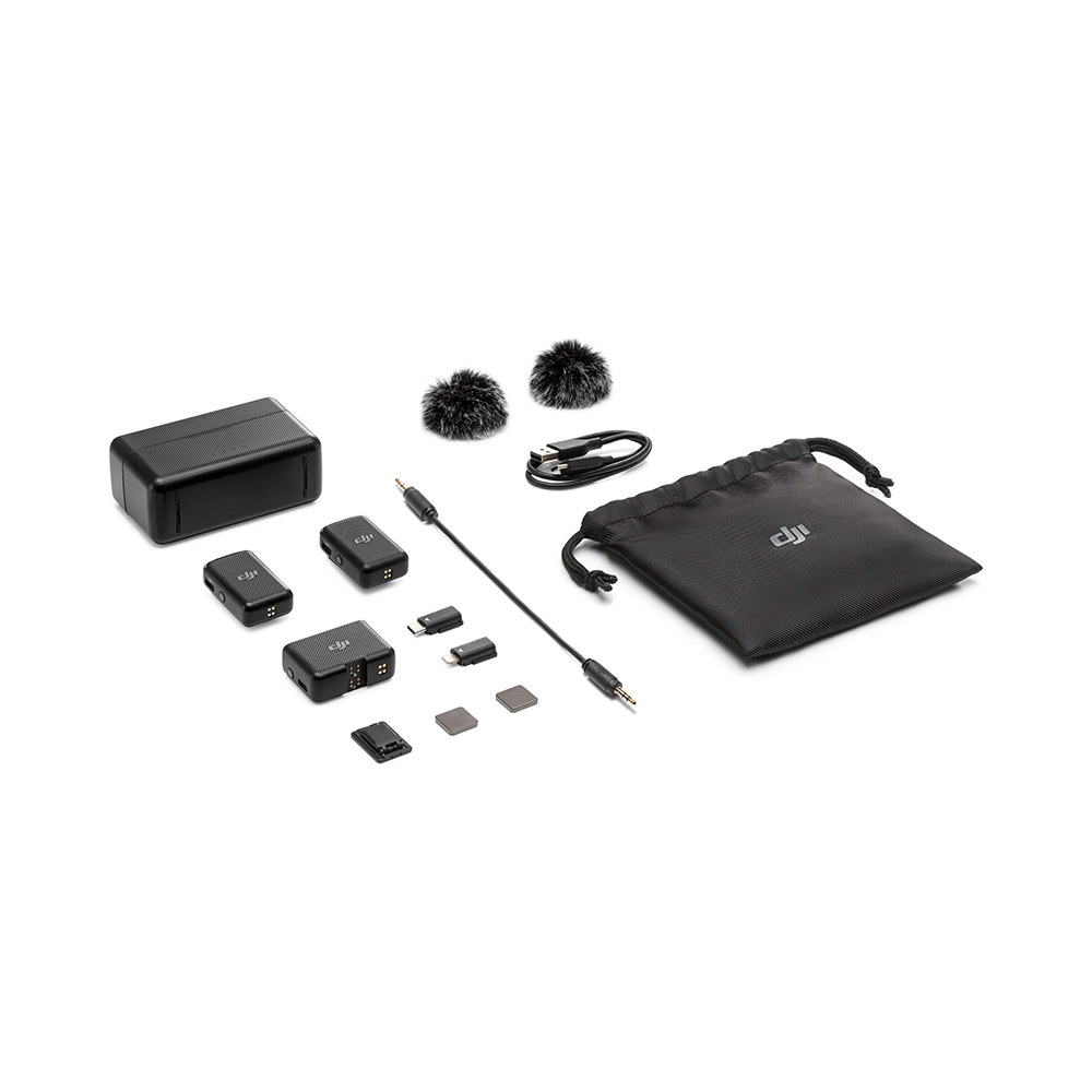 DJI Mic – 2 TX + 1 RX (CP.RN.00000197.01,CP.RN.00000198.01)