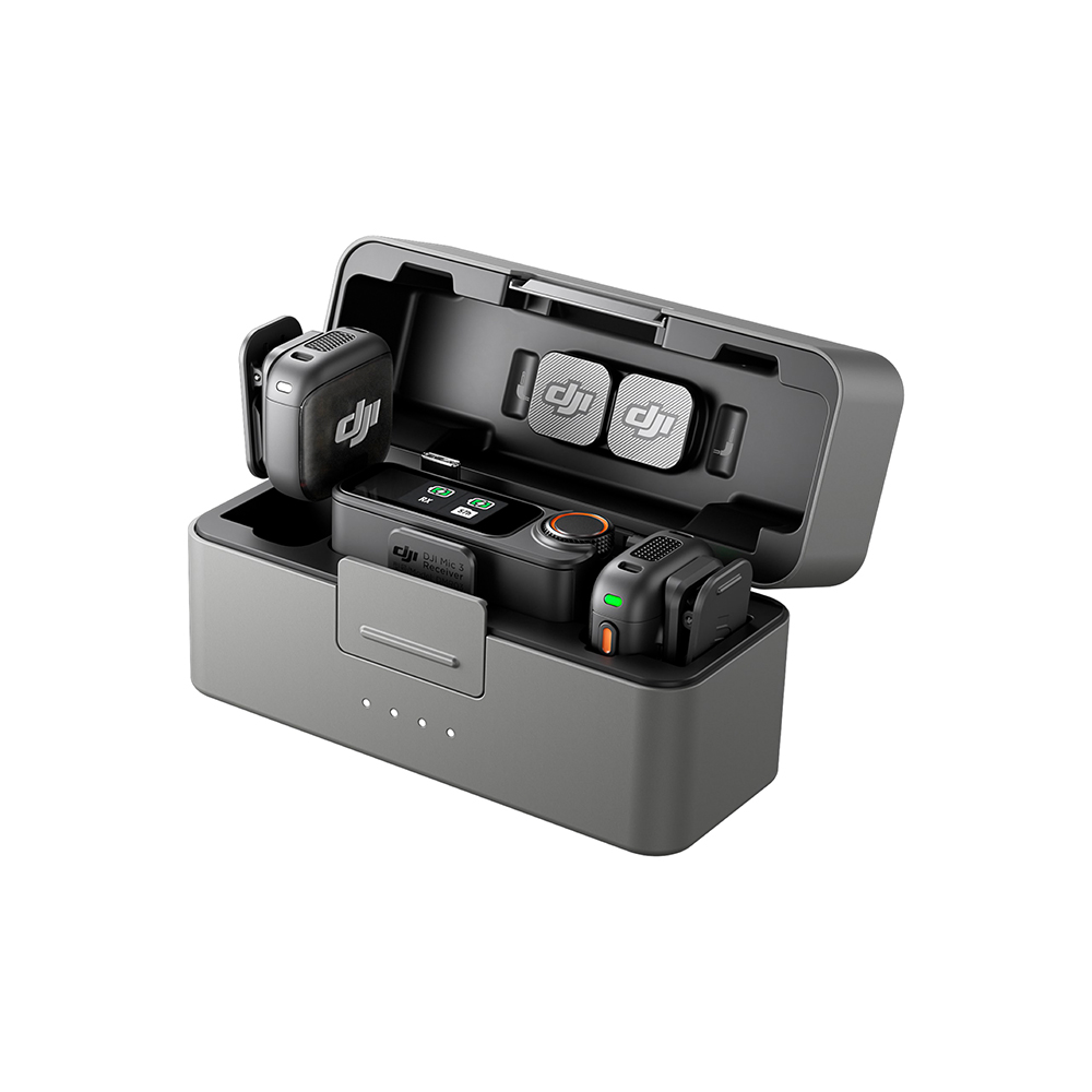 DJI Mic 3 – 2 TX + 1 RX (CP.RN.00000480.01)