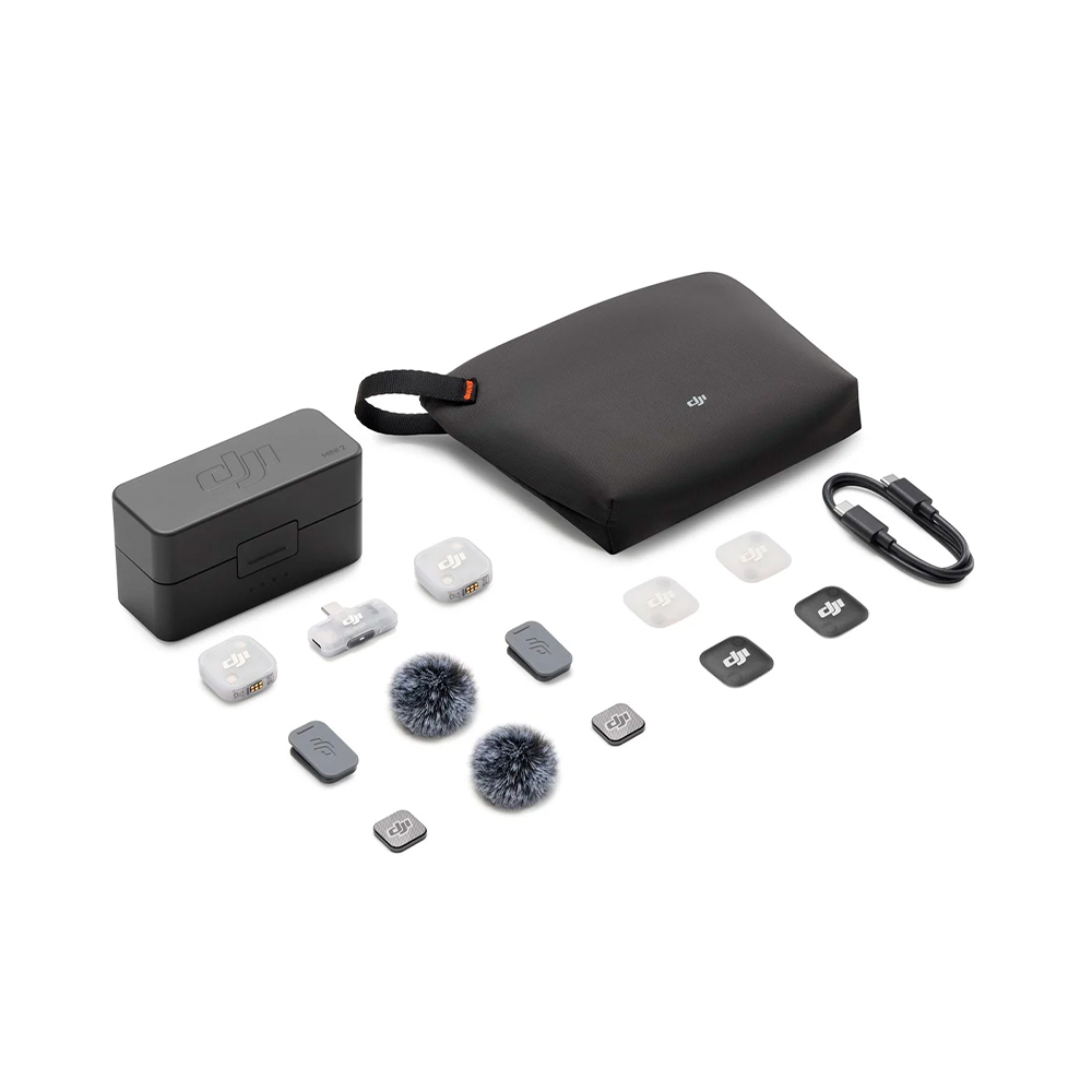 DJI Mic Mini 2 2TX + 1 Mobile RX + Charging Case (CP.RN.00000532.01)