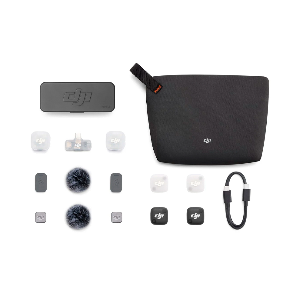 DJI Mic Mini 2 2TX + 1 Mobile RX + Charging Case (CP.RN.00000532.01)