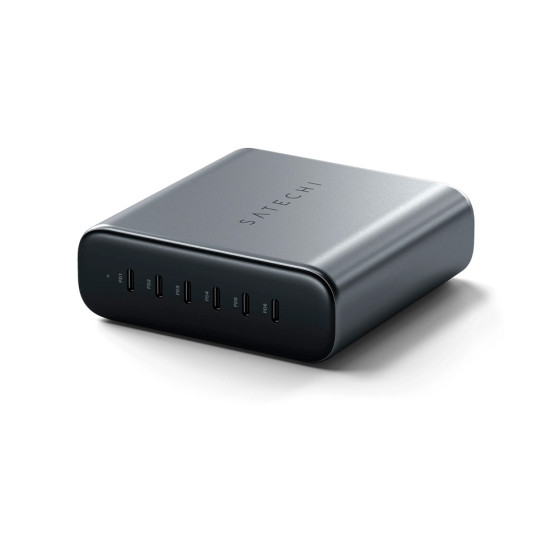 Satechi 200W USB-C 6-Port PD GaN Space Gray (ST-C200GM-EU)
