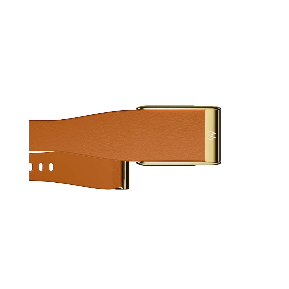 WHOOP LeatherLuxe Tapered Band | Camel with Gold - Size L для WHOOP MG (810114362266)