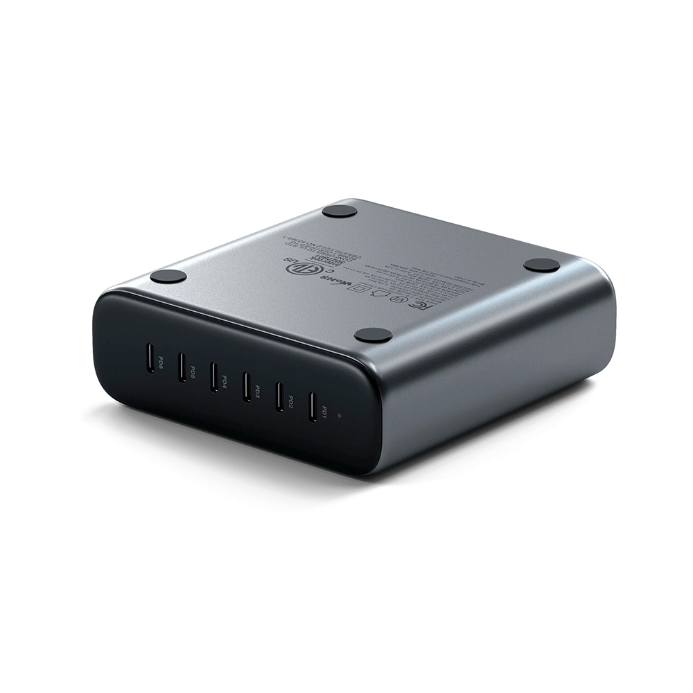 Satechi 200W USB-C 6-Port PD GaN Space Gray (ST-C200GM-EU)