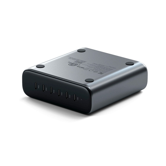 Satechi 200W USB-C 6-Port PD GaN Space Gray (ST-C200GM-EU)