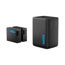 Двойное зарядное устройство для GoPro Dual Battery Charger + Аккумулятор 2 шт для HERO 13 (AEDBD-201-EU)