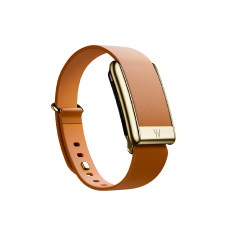 WHOOP LeatherLuxe Tapered Band | Camel with Gold - Size S для WHOOP 5.0 (810114362174)