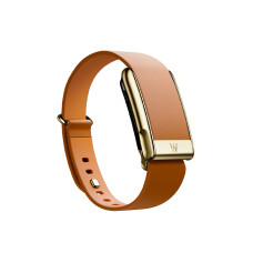 WHOOP LeatherLuxe Tapered Band | Camel with Gold - Size S для WHOOP MG (810114362259)