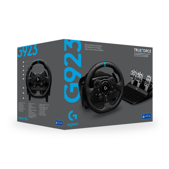 Комплект [кермо+педалі] Logitech G923 PS4/PC (941-000149)