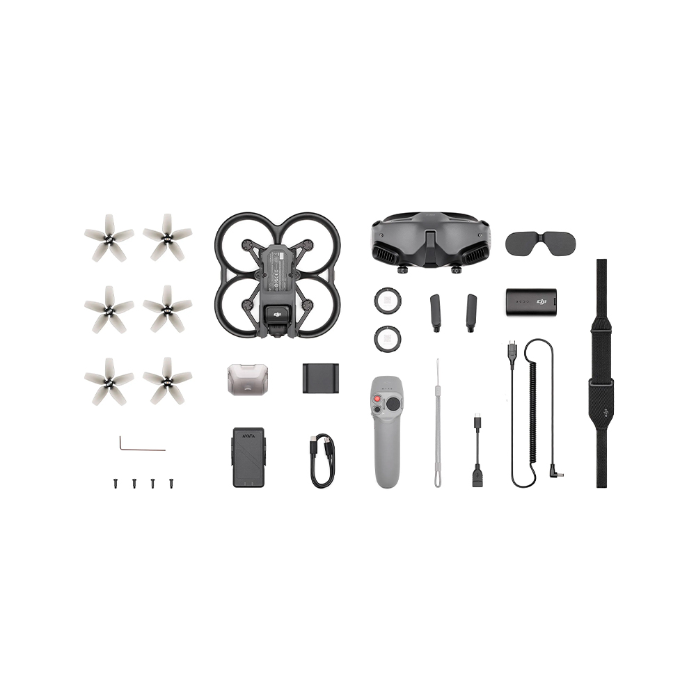 Квадрокоптер DJI Avata Pro View Combo with Goggles 2 and Motion Controller (CP.FP.00000110.01,CP.FP.00000115.01)