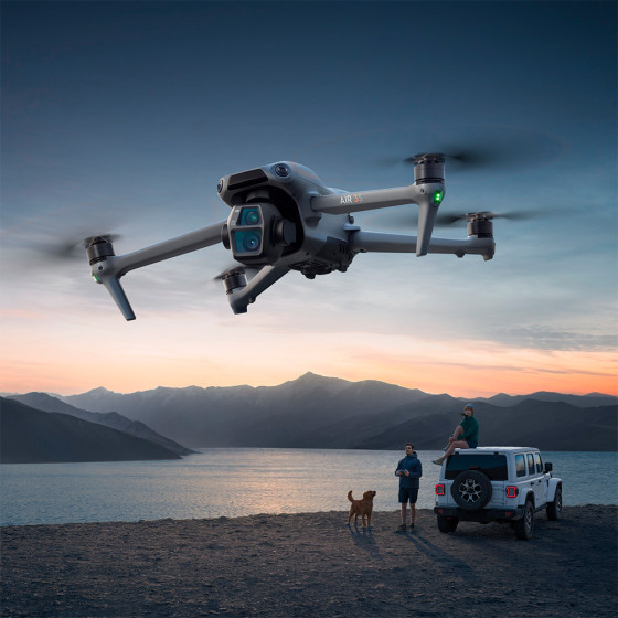 Квадрокоптер DJI Air 3S RC-N3 (CP.MA.00000814.02)
