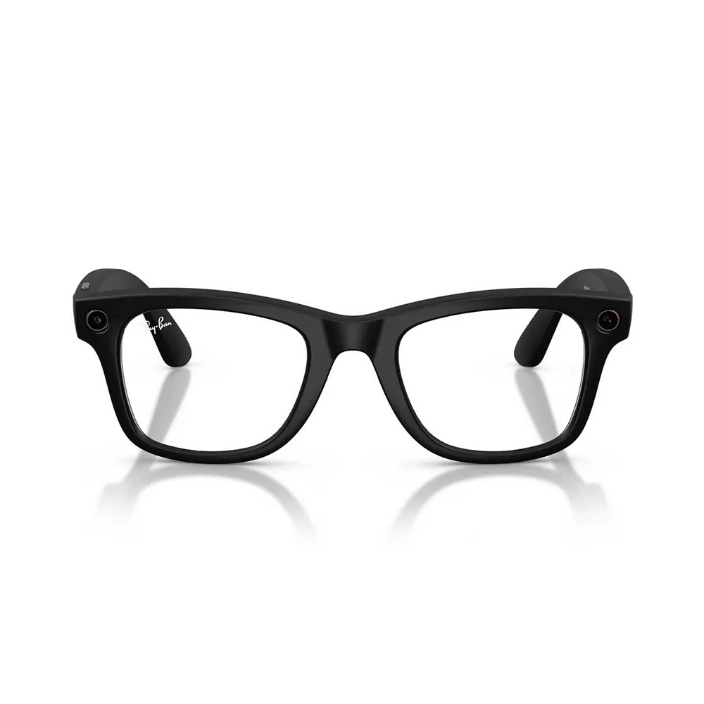 Ray-Ban Meta Wayfarer Gen2 Standard Matte Black Frame / Clear Lenses (RW4012 601SSB 50-22)