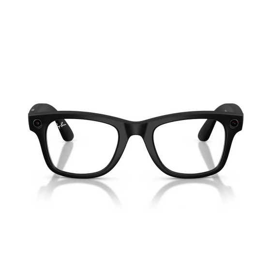 Ray-Ban Meta Wayfarer Gen2 Standard Matte Black Frame / Clear Lenses (RW4012 601SSB 50-22)