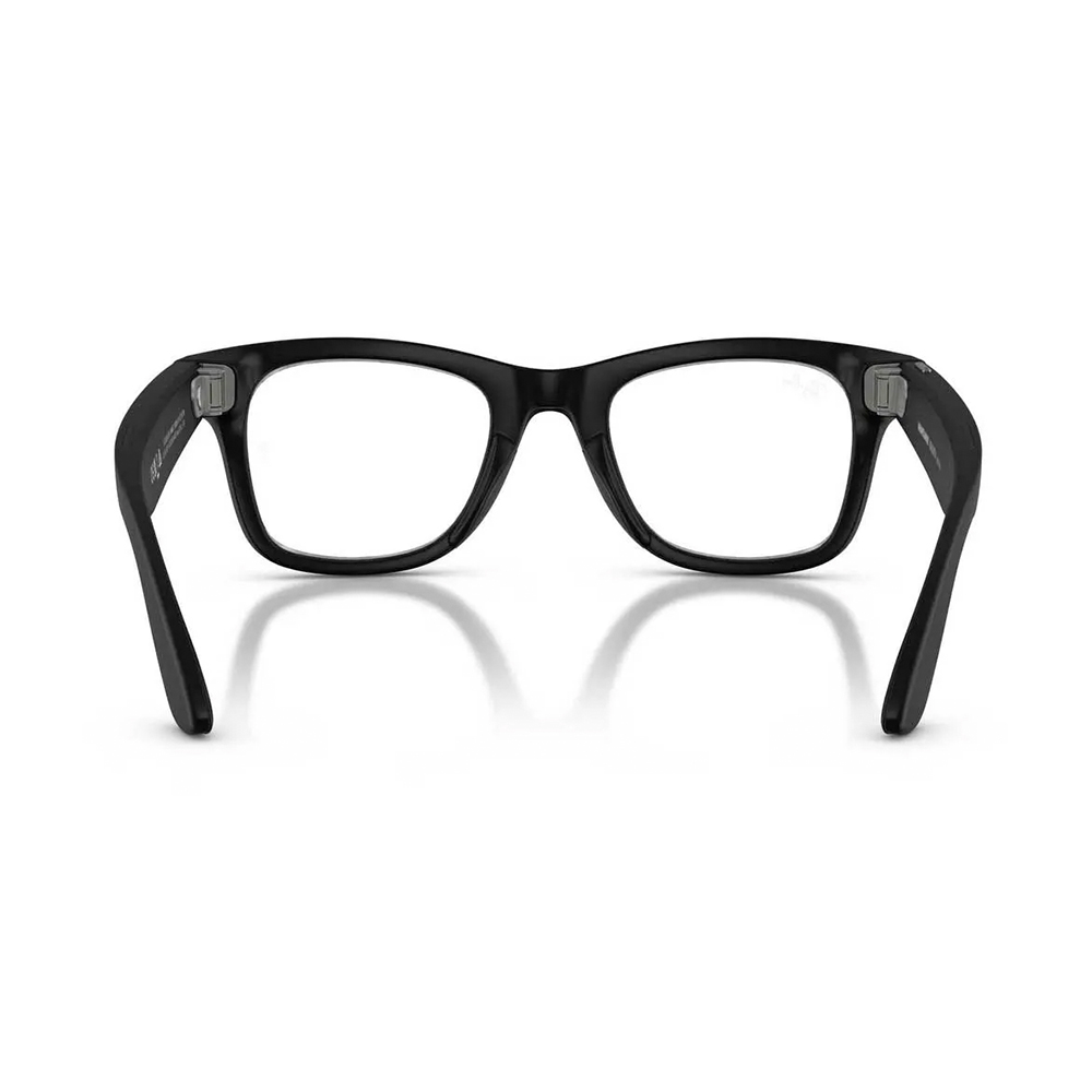 Ray-Ban Meta Wayfarer Gen2 Standard Matte Black Frame / Clear Lenses (RW4012 601SSB 50-22)