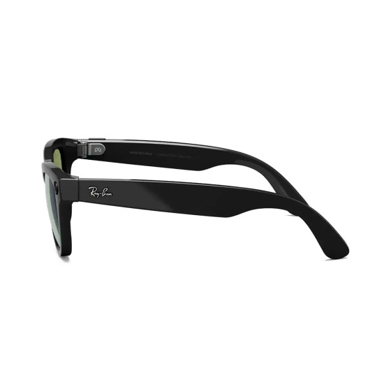 Ray-Ban Meta Skyler Standard - Shiny Black/G-15 Green (RW4010 601/71 52-20)