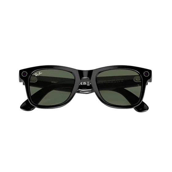 Ray-Ban Meta Skyler Standard - Shiny Black/G-15 Green (RW4010 601/71 52-20)