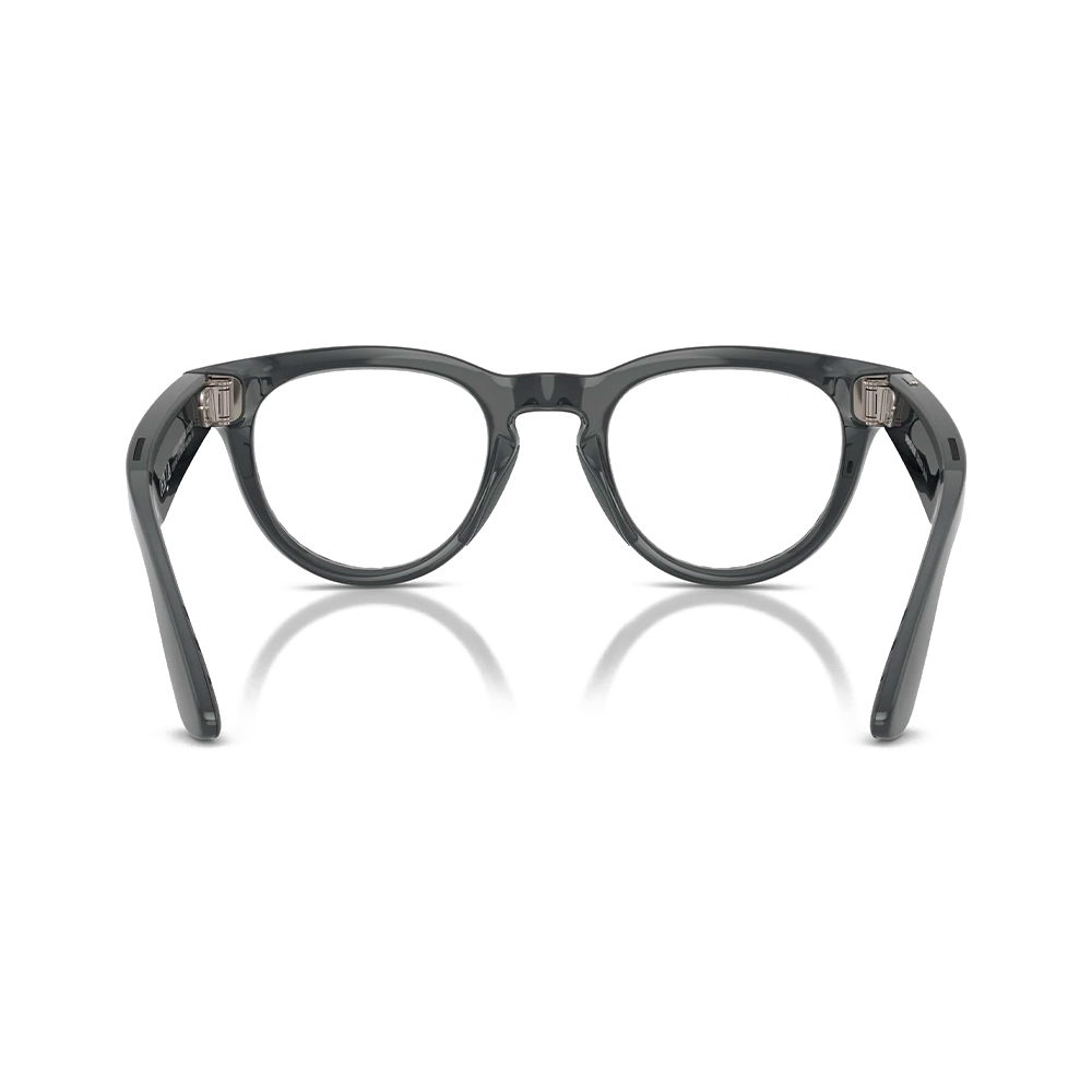 Ray-Ban Meta Headliner Gen2 Standard Shiny AsteroidGrey Frame / Clear to Emerald Transitions Lenses (RW4013 6702CE 50-23)