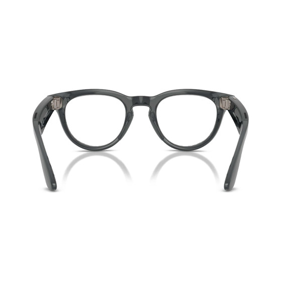 Ray-Ban Meta Headliner Gen2 Standard Shiny AsteroidGrey Frame / Clear to Emerald Transitions Lenses (RW4013 6702CE 50-23)