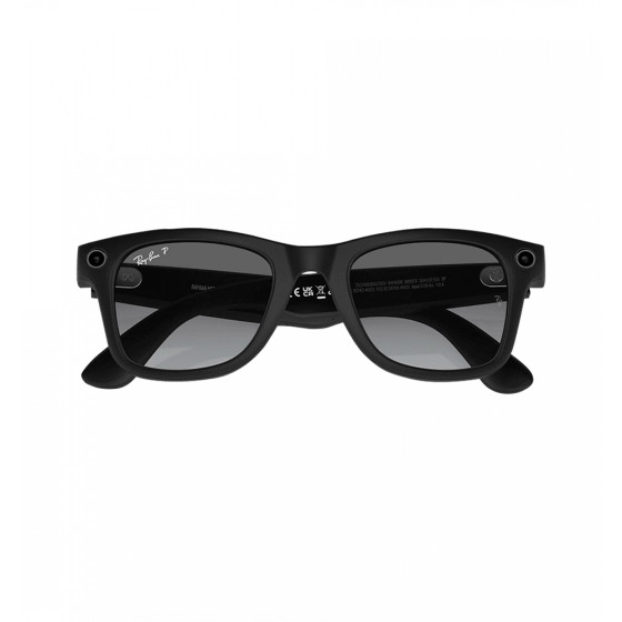 Ray-Ban Meta Wayfarer Matte Black Frame Graphite Lenses (RW4006 601ST3 50-22)