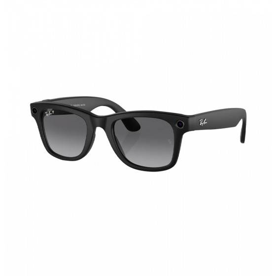 Ray-Ban Meta Wayfarer Matte Black Frame Graphite Lenses (RW4006 601ST3 50-22)