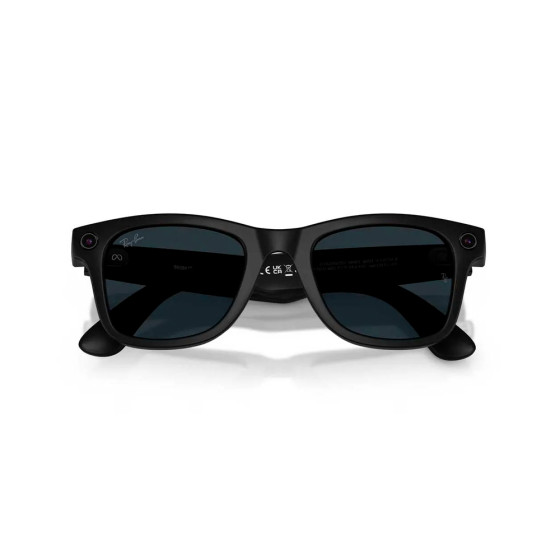 Ray-Ban Meta Wayfarer Gen2 Standard Matte Black Frame / Clear to Grey Transitions Lenses (RW4012 601S1Z 50-22)