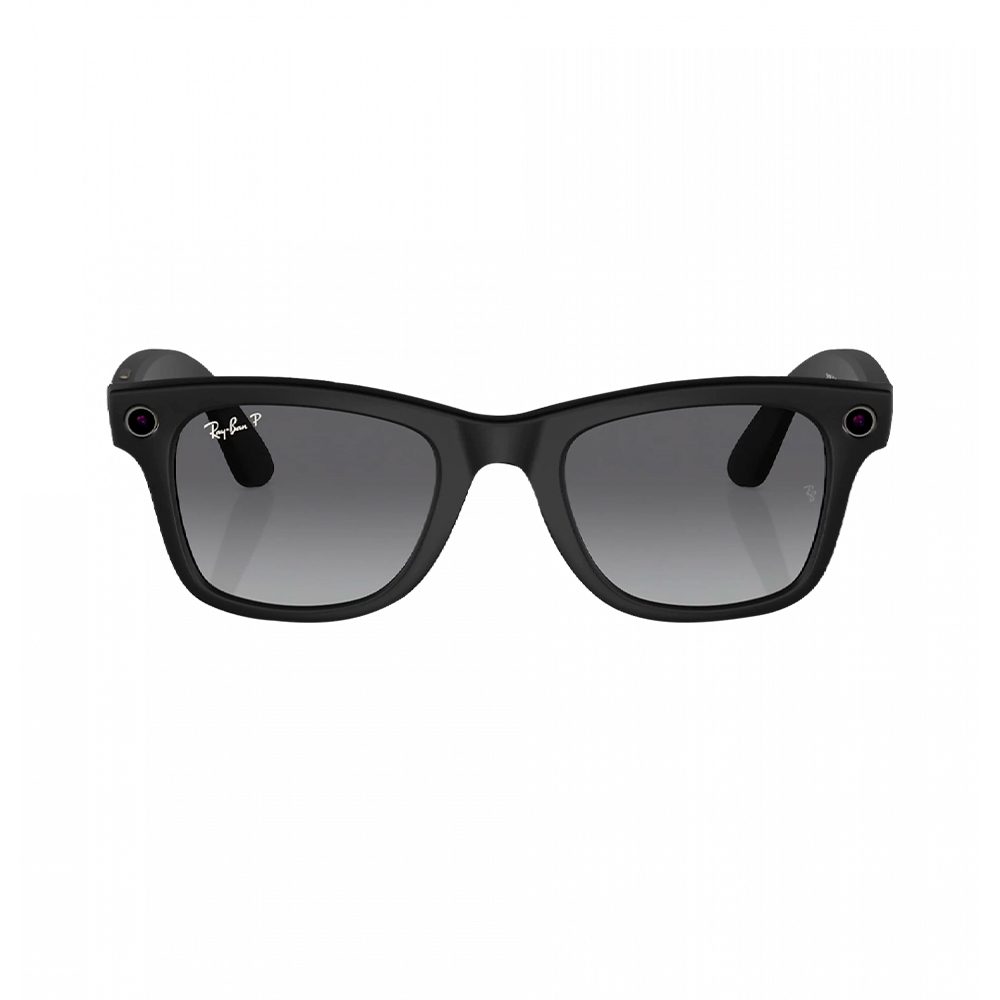 Ray-Ban Meta Wayfarer Matte Black Frame Graphite Lenses (RW4006 601ST3 50-22)