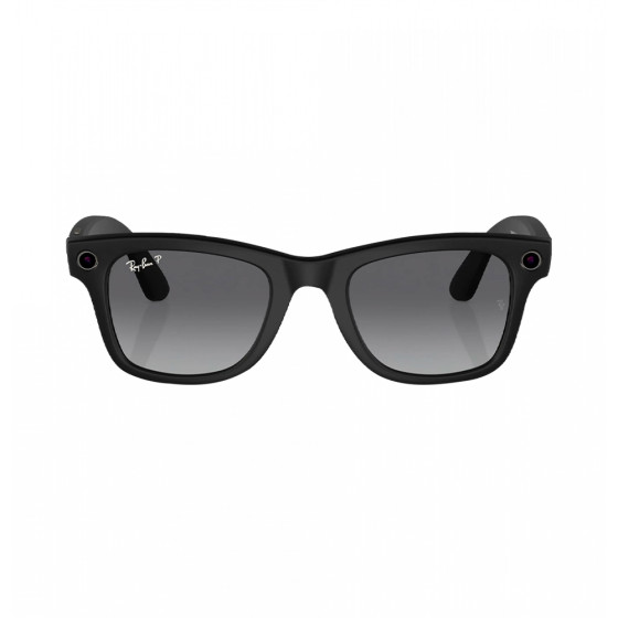 Ray-Ban Meta Wayfarer Matte Black Frame Graphite Lenses (RW4006 601ST3 50-22)