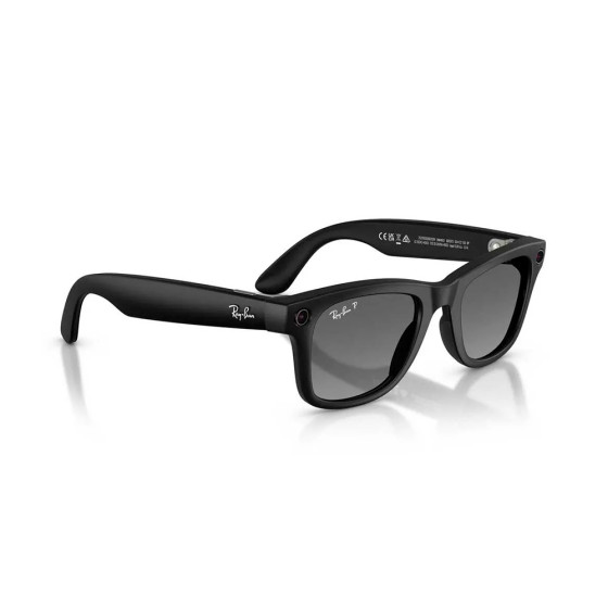 Ray-Ban Meta Wayfarer Gen2 Standard Matte Black Frame / Gradient Graphite Lenses (RW4012 601ST3 50-22)