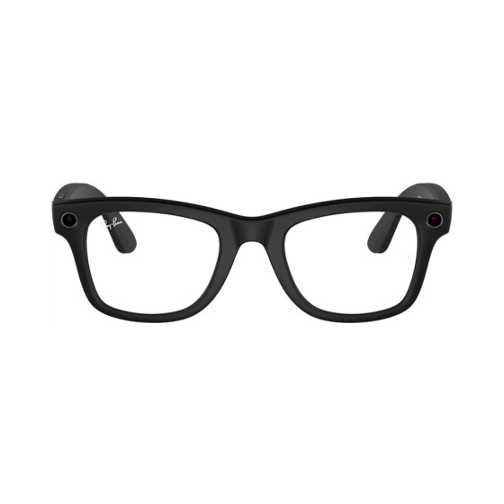Ray-Ban Meta Wayfarer Standard - Matte Black/Clear to G-15 Green Transitions (RW4006 601SM1 50-22)