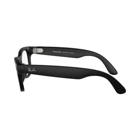 Ray-Ban Meta Wayfarer Standard - Matte Black/Clear to G-15 Green Transitions (RW4006 601SM1 50-22)