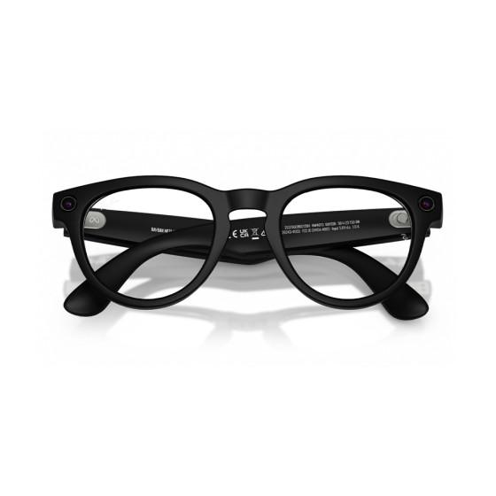Ray-Ban Meta Headliner Gen2 Standard Matte Black Frame / Clear Lenses (RW4013 601SSB 50-22)