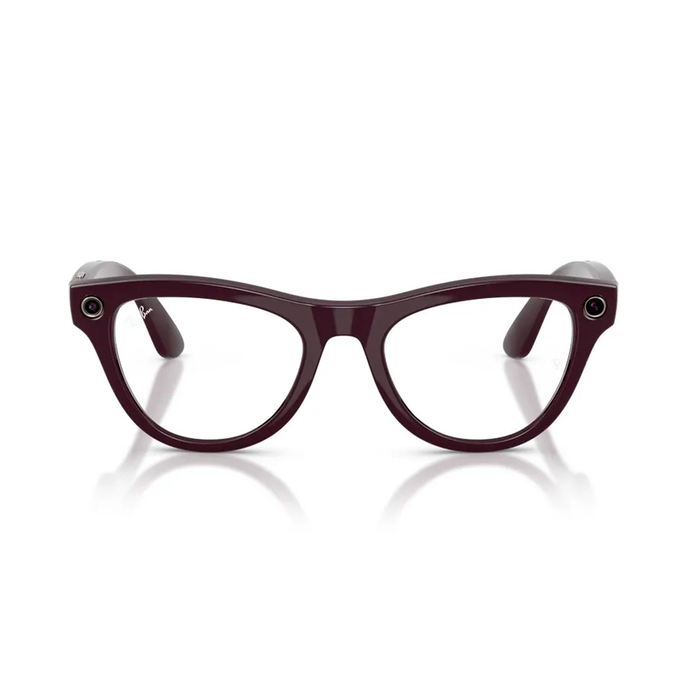 Ray-Ban Meta Skyler Gen2 Standard Shiny Mystic Violet Frame / Clear to Amethyst Transitions Lenses (RW4014 6701CH 52-20)