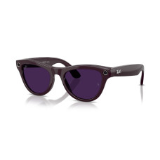 Ray-Ban Meta Skyler Gen2 Standard Shiny Mystic Violet Frame / Clear to Amethyst Transitions Lenses (RW4014 6701CH 52-20)