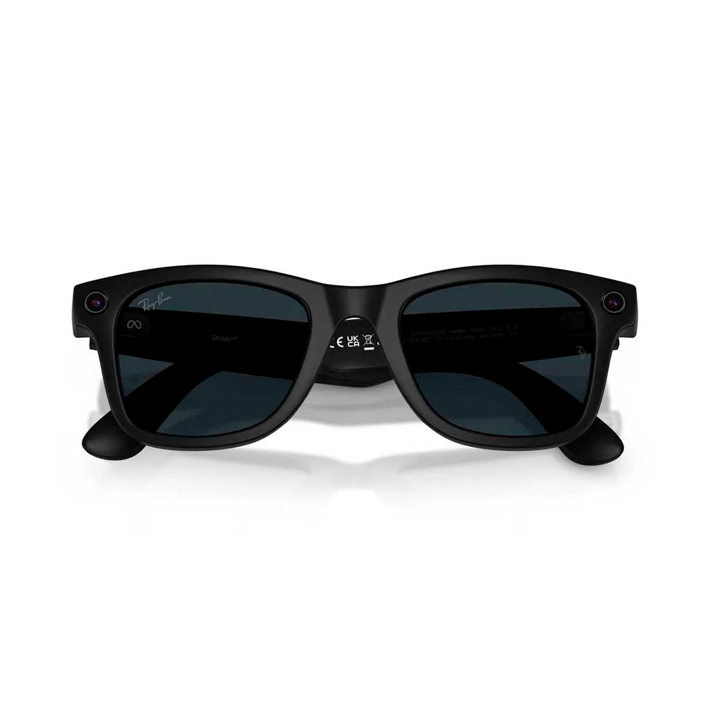 Ray-Ban Meta Wayfarer Gen2 Large Matte Black Frame / Clear to Grey Transitions Lenses (RW4012 601S1Z 53-22)