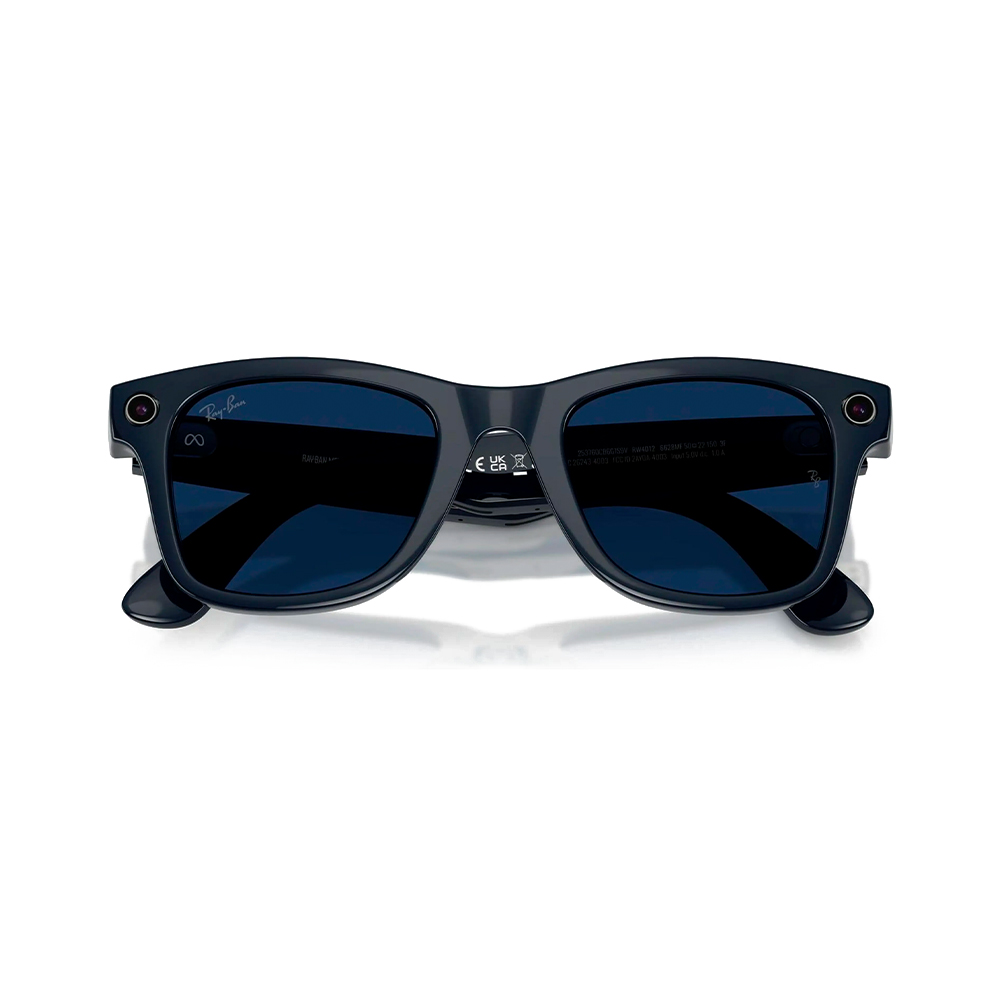 Ray-Ban Meta Wayfarer Gen2 Shiny Cosmic Blue/Clear Sapphire (RW4012 6628/MF 50-23)