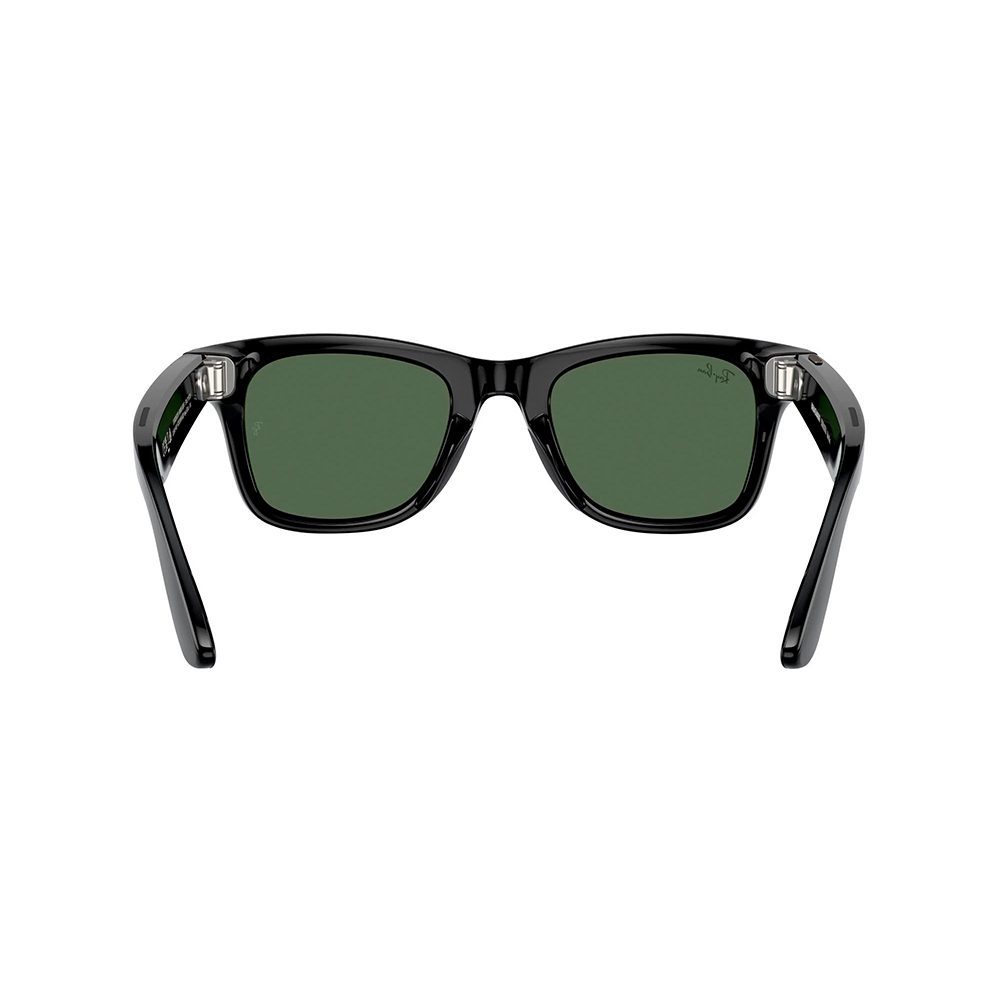 Ray-Ban Meta Wayfarer Large - Matte Black/Clear to Graphite Green Transitions (RW4008 601S1M 53-22)