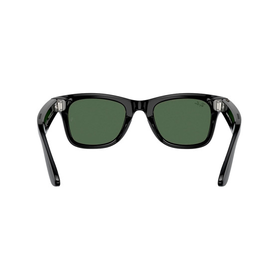 Ray-Ban Meta Wayfarer Large - Matte Black/Clear to Graphite Green Transitions (RW4008 601S1M 53-22)