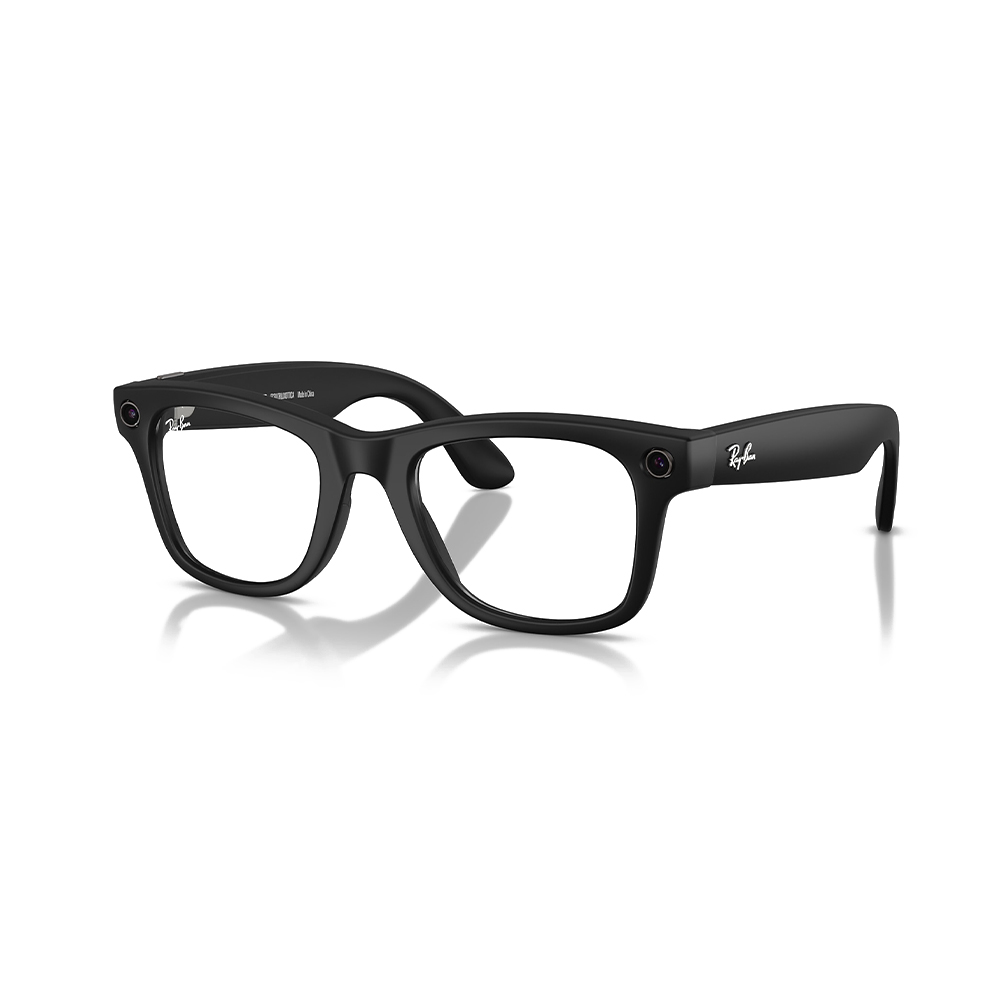 Ray-Ban Meta Wayfarer Gen2 Большой Matte Black Frame / Clear Lenses (RW4012 601SSB 53-22)
