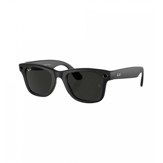 Ray-Ban Meta Wayfarer Standard - Matte Black / Clear to Graphite Green Transitions (RW4006 601S1M 50-22)