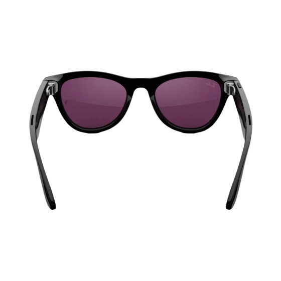 Ray-Ban Meta Skyler Shiny Black/Amethyst Transitions (RW4010 601/CH 52-20)