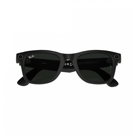 Ray-Ban Meta Wayfarer Standard - Matte Black / Clear to Graphite Green Transitions (RW4006 601S1M 50-22)