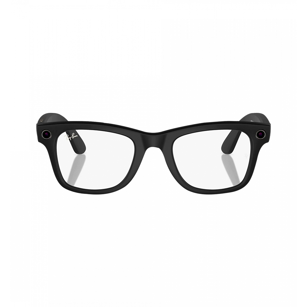 Ray-Ban Meta Wayfarer Standard - Matte Black / Clear to Graphite Green Transitions (RW4006 601S1M 50-22)
