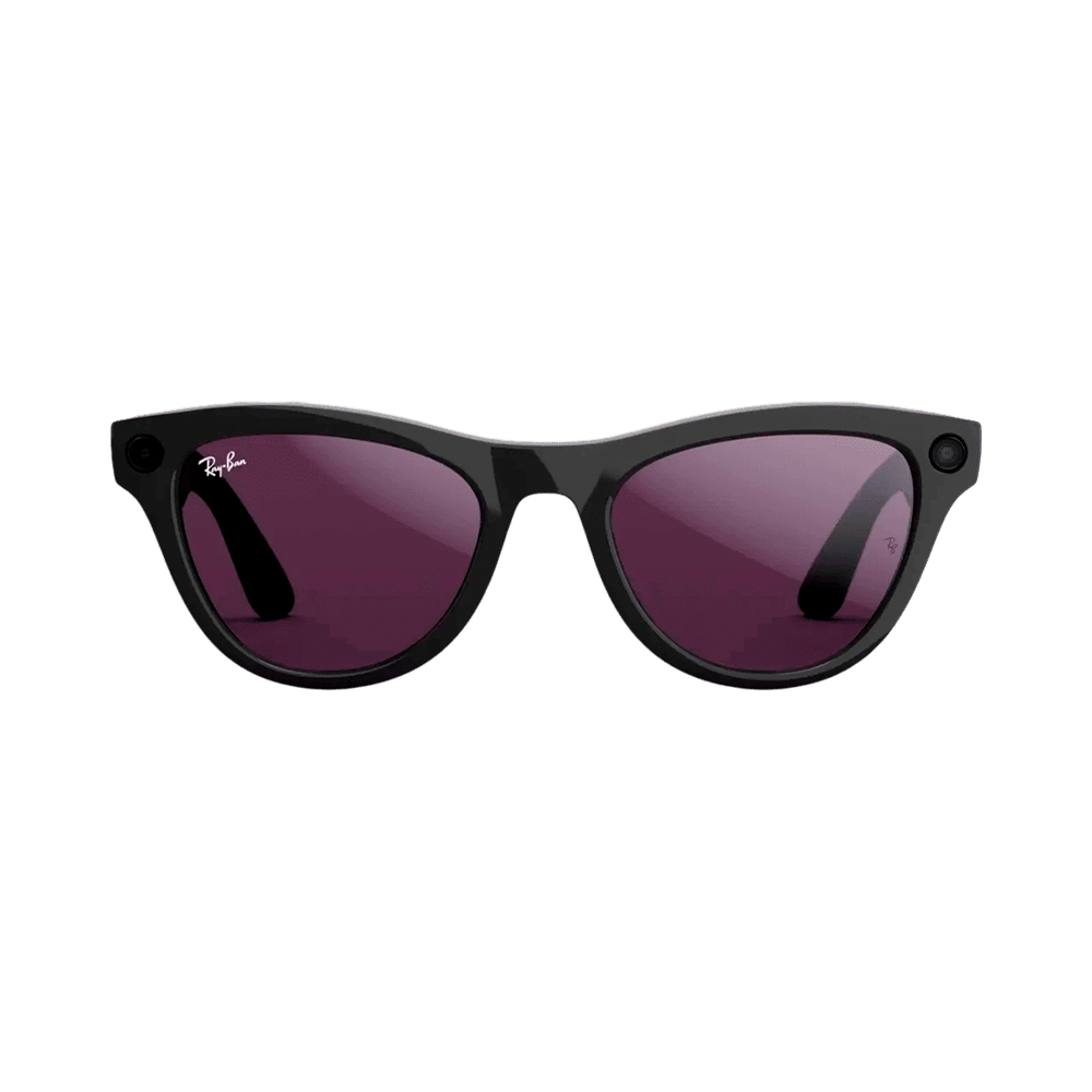 Ray-Ban Meta Skyler Shiny Black/Amethyst Transitions (RW4010 601/CH 52-20)